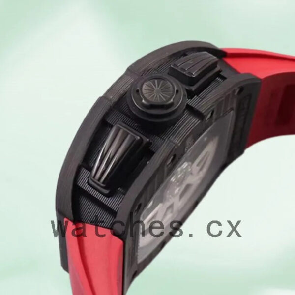 Richard Mille RM 011 Around 45mm RM 011 Men Transparent Dial Replica Watches - Image 3