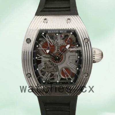 Richard Mille RM018 Men RM018-001 Around 48*39mm Transparent Dial Replica Watches