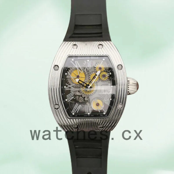 Richard Mille RM018 RM018-002 Around 48*39mm Men Transparent Dial Mechanical Replica Watches