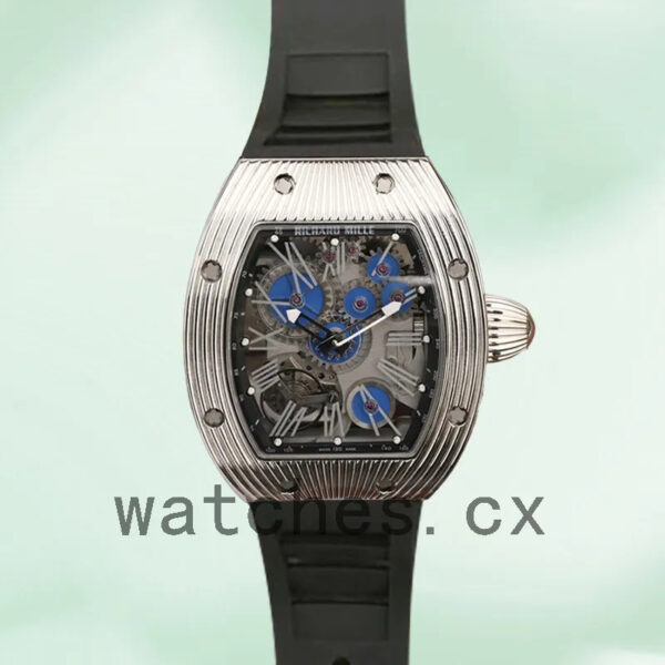 Richard Mille RM018 Around 48*39mm Men RM018-003 Transparent Dial Replica Watches