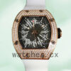 Richard Mille RM023 RM023-001 Around 50*42mm Men Rubber Band Replica Watches