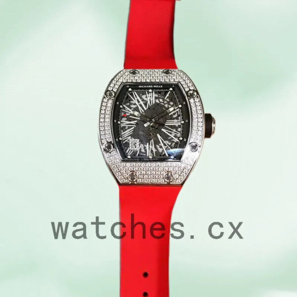 Richard Mille RM023 RM023-002 Men Around 50*42mm Rubber Band Replica Watches
