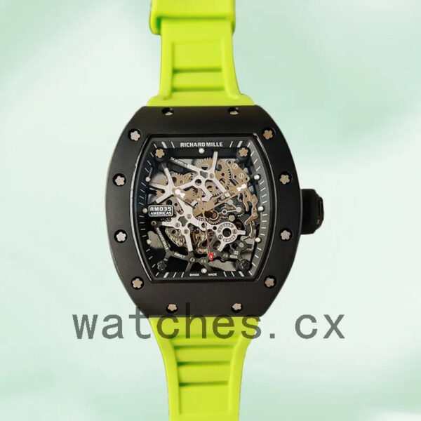 Richard Mille RM35 Around 48*40mm Men RM35-014 Mechanical Replica Watches - Image 9
