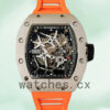 Richard Mille RM35 Around 48*40mm Men RM35-015 Skeleton Dial Replica Watches