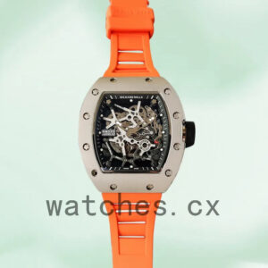 Richard Mille RM35 Around 48*40mm Men RM35-015 Skeleton Dial Replica Watches