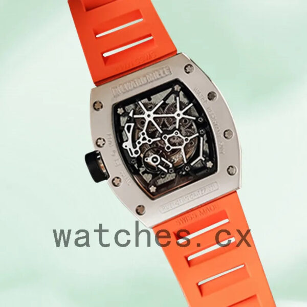 Richard Mille RM35 Around 48*40mm Men RM35-015 Skeleton Dial Replica Watches