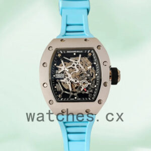 Richard Mille RM35 Around 48*40mm RM35-017 Men Silver-tone Replica Watches