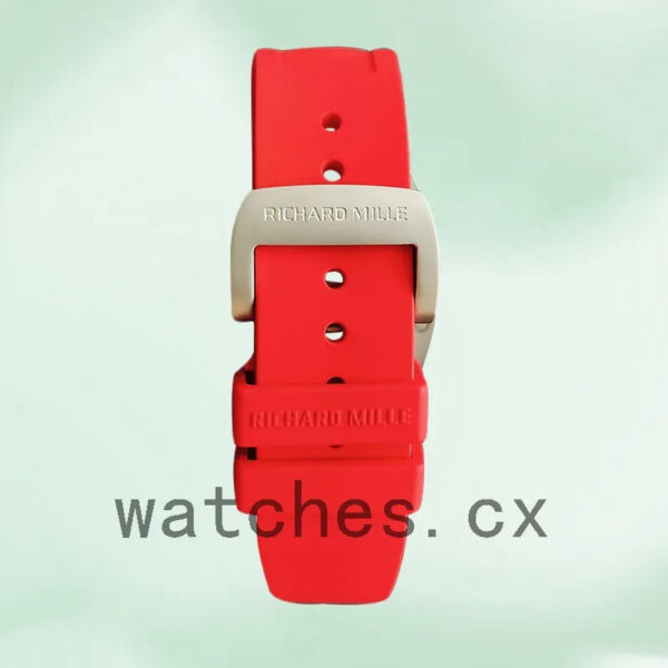 Richard Mille RM35 RM35-018 Men Around 48*40mm Rubber Band Replica Watches - Image 3