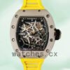 Richard Mille RM35 RM35-019 Around 48*40mm Men Rubber Band Replica Watches