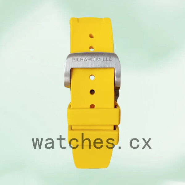 Richard Mille RM35 RM35-019 Around 48*40mm Men Rubber Band Replica Watches - Image 3