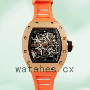 Richard Mille RM35 RM35-020 Around 48*40mm Men Mechanical Skeleton Dial Replica Watches
