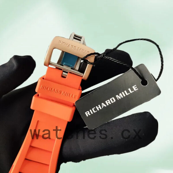 Richard Mille RM35 RM35-020 Around 48*40mm Men Mechanical Skeleton Dial Replica Watches - Image 4