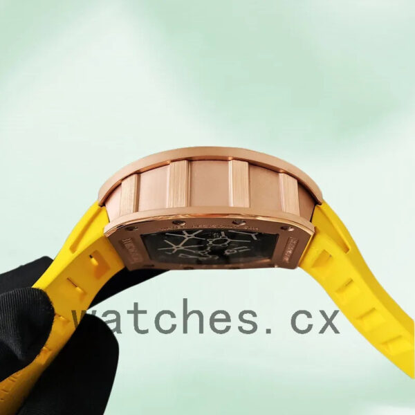Richard Mille RM35 Around 48*40mm RM35-022 Men Skeleton Dial Mechanical Replica Watches - Image 3