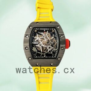 Richard Mille RM35 RM35-028 Men Around 48*40mm Skeleton Dial Replica Watches