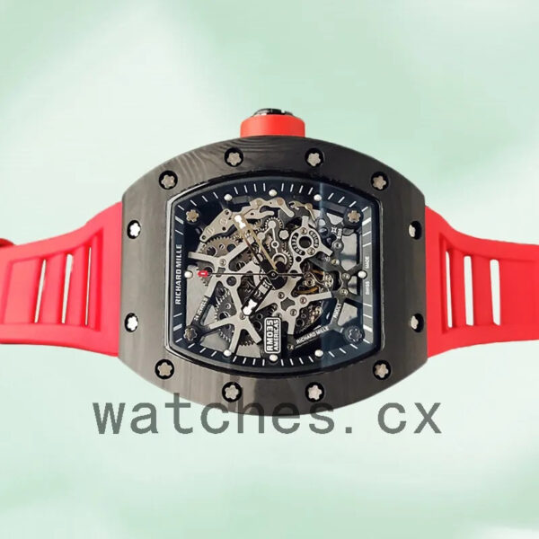 Richard Mille RM35 Men RM35-029 Around 48*40mm Rubber Band Replica Watches