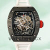 Richard Mille RM35 Around 48*40mm RM35-031 Men Rubber Band Mechanical Replica Watches