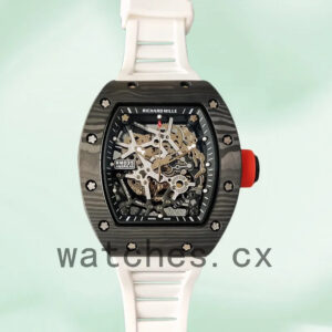 Richard Mille RM35 Around 48*40mm RM35-031 Men Rubber Band Mechanical Replica Watches
