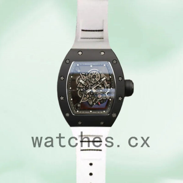 Richard Mille RM055 Around 50*43mm RM055-001 Men Black Replica Watches