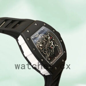 Richard Mille RM055 Around 49*42mm Men RM055-002 Black Replica Watches