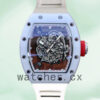 Richard Mille RM055 Men Around 50*43mm RM055-015 Rubber Band Replica Watches