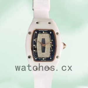 Richard Mille RM07-01 Around 31*45mm Ladies RM07-01-001 Black With Diamonds Dial Replica Watches