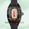 Richard Mille RM07-01 Ladies Around 31*45mm RM07-01-005 Black Rubber Band Replica Watches