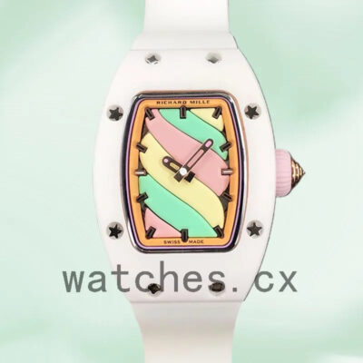 Richard Mille RM07-03 RM07-03-001 Ladies Around 31*45mm Candy Dial Automatic Replica Watches