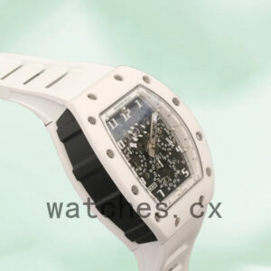 Richard Mille RM011 RM011-006 Around 50*40mm Men Automatic White Replica Watches