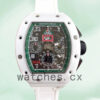 Richard Mille RM011 Men Around 50*40mm RM011-008 Transparent Dial Replica Watches