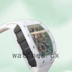 Richard Mille RM011 Men Around 50*40mm RM011-008 Transparent Dial Replica Watches