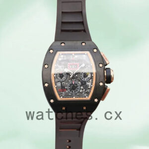 Richard Mille RM011 Around 50*40mm RM011-010 Men Black Replica Watches