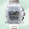 Richard Mille RM011 Men RM011-012 Around 50*40mm Automatic Rubber Band Replica Watches