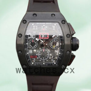 Richard Mille RM011 Men Around 50*42mm RM011-014 Automatic Black Replica Watches