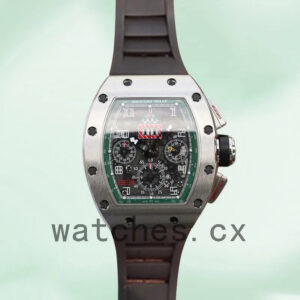 Richard Mille RM011 RM011-016 Men Around 50*42mm Silver Replica Watches
