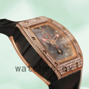 Richard Mille RM011 Men RM011-017 Around 50*42mm Transparent Dial Automatic Replica Watches