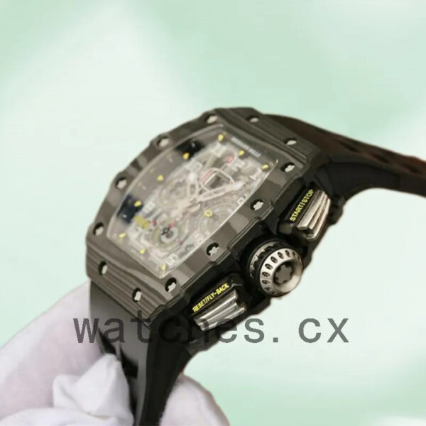 Richard Mille RM11-03 Men Around 50*40mm RM11-03-002 Black Automatic Replica Watches