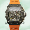 Richard Mille RM11-03 Men Around 50*40mm RM11-03-003 Black Rubber Band Replica Watches