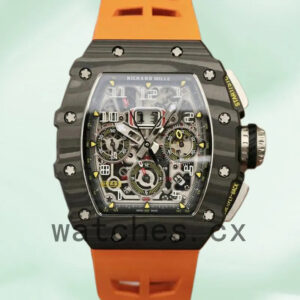 Richard Mille RM11-03 Men Around 50*40mm RM11-03-003 Black Rubber Band Replica Watches
