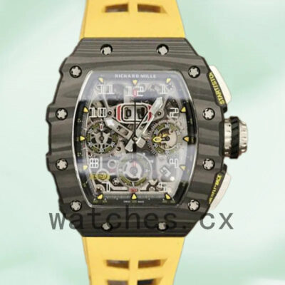Richard Mille RM11-03 Men RM11-03-004 Around 50*40mm Black Replica Watches