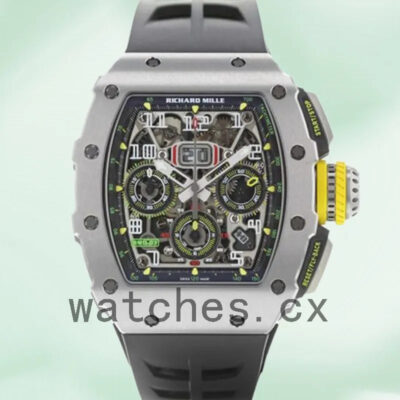 Richard Mille RM 11-03 Men RM 11-03 Around 40mm Silver Transparent Dial Replica Watches