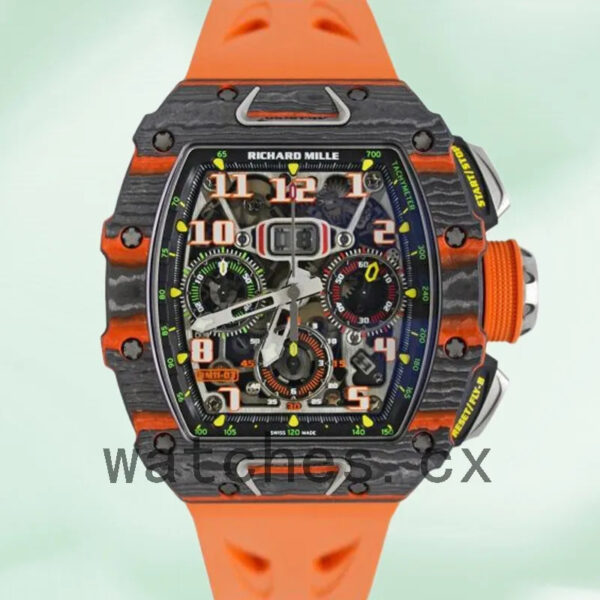 Richard Mille RM 11-03 Around 43mm Men RM 11-03 Black Replica Watches