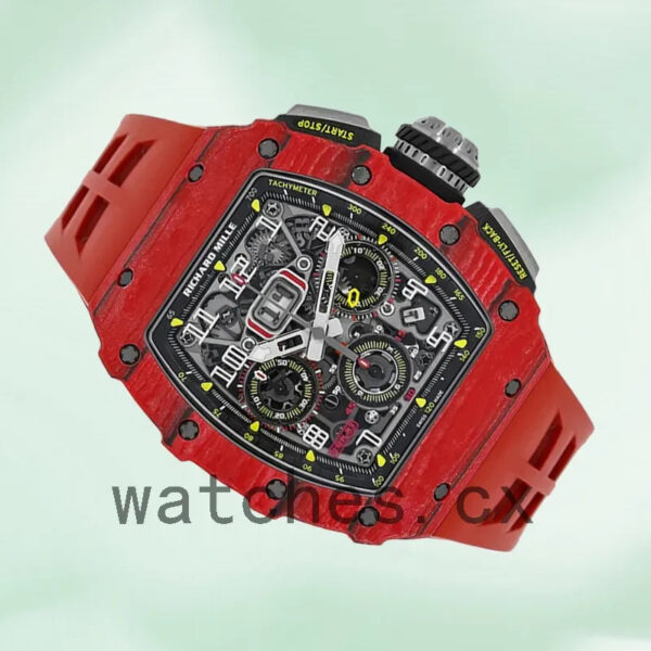 Richard Mille RM 11-03 Around 45mm RM 11-03 Men Automatic Rubber Band Replica Watches