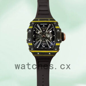 Richard Mille RM12-01 Men Around 50*42mm RM12-01-003 Mechanical Black Replica Watches