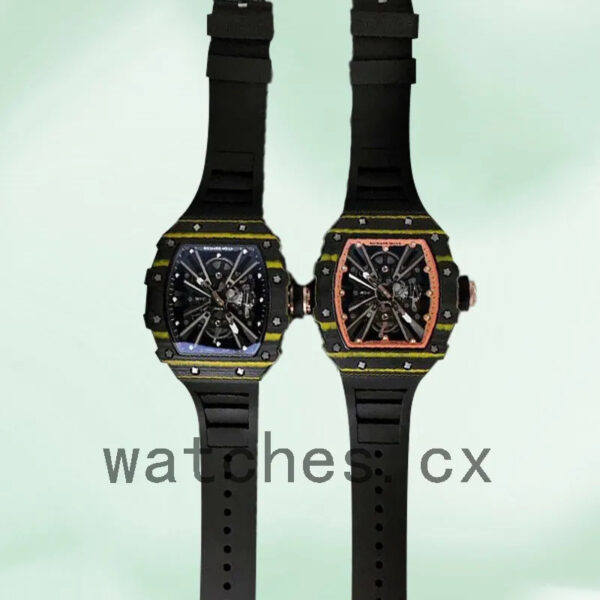 Richard Mille RM12-01 Men Around 50*42mm RM12-01-003 Mechanical Black Replica Watches - Image 3