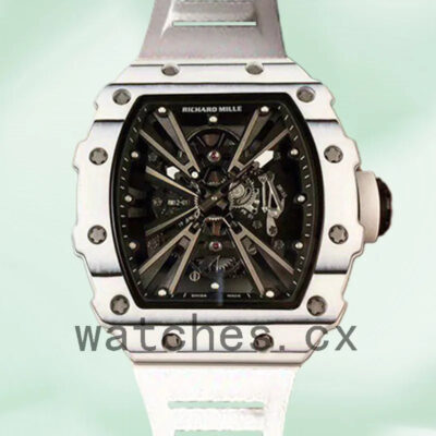 Richard Mille RM12-01 Men Around 50*42mm RM12-01-005 Mechanical Transparent Dial Replica Watches