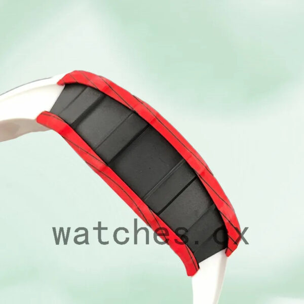 Richard Mille RM12-01 Men Around 50*42mm RM12-01-011 Mechanical Rubber Band Replica Watches - Image 3