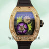Richard Mille RM19-02 Around 50*42mm Men RM19-02-001 Hand Wind Rose Gold Replica Watches