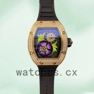 Richard Mille RM19-02 Around 50*42mm Men RM19-02-001 Hand Wind Rose Gold Replica Watches
