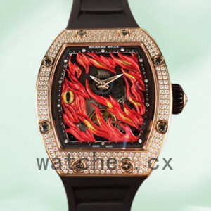 Richard Mille RM26-02 Men RM26-02-001 Around 50*42mm Flame Dial Replica Watches
