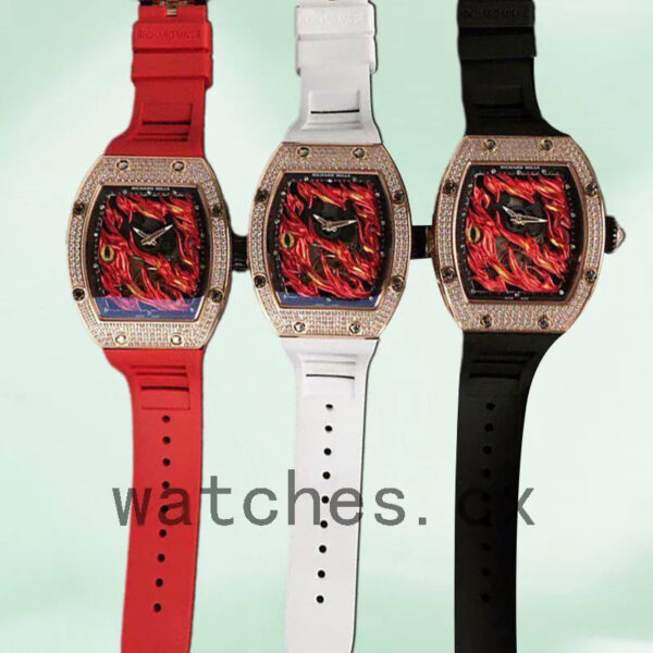 Richard Mille RM26-02 Men RM26-02-001 Around 50*42mm Flame Dial Replica Watches - Image 3